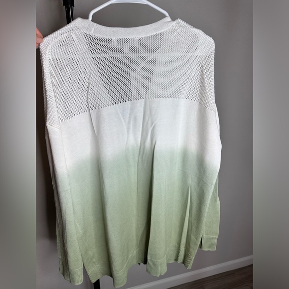 new cardigan new directions Size XL. Green Ombré   (C8) - Picture 8 of 8